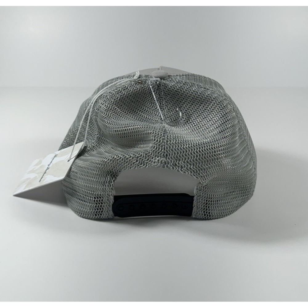 TOMMY BAHAMA "Tip Your Cap" Marlin Logo Rope Trucker Hat Gray Men's *NEW* - Picture 4 of 7